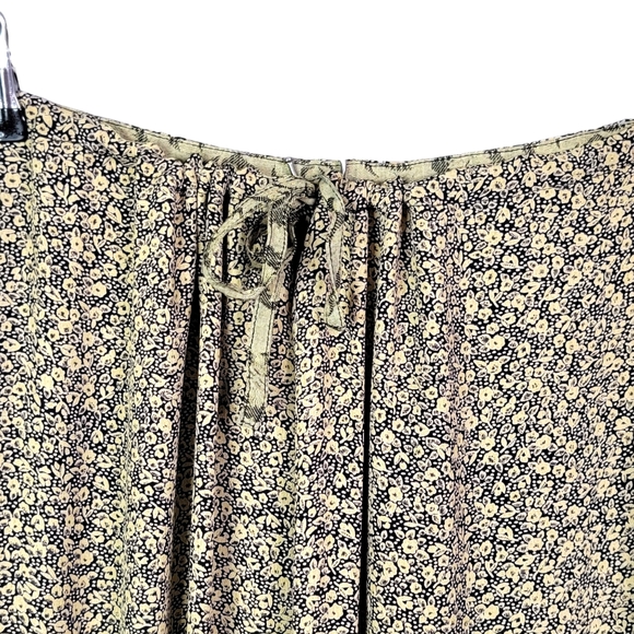 April Cornell Vintage Floral Full Length Two Piece Duster Cover up & Skirt L - Picture 11 of 16